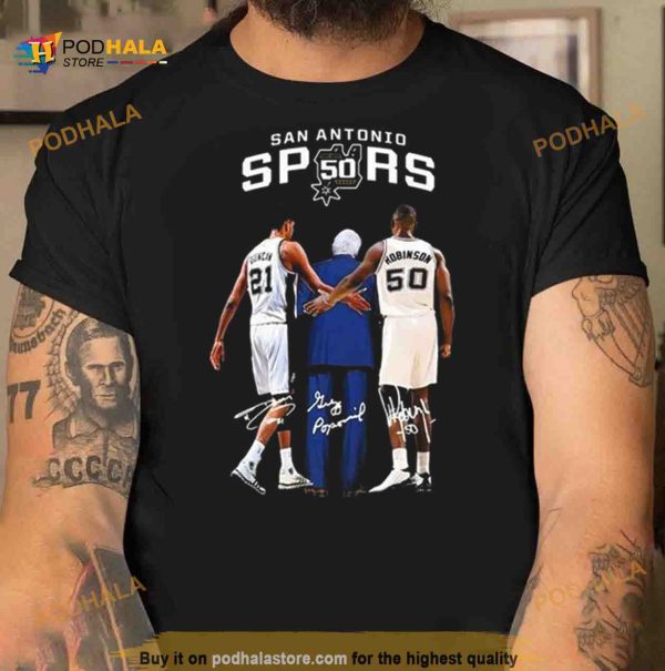San Antonio Spurs Perfect Gift For You Signatures Shirt