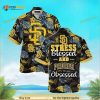 San Diego Padres MLB Hawaiian Shirt, Stress Blessed Obsessed Aloha Shirt