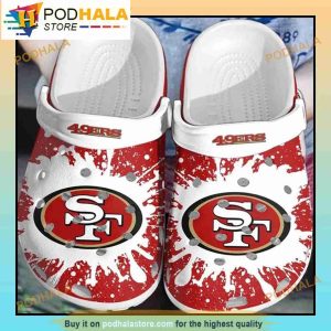 San Francisco 49ers Crocband 3D Crocs Clog Shoes