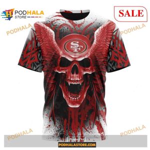 San Francisco 49ers Special Kits With Skull Art Shirt NFL Hoodie 3D 3