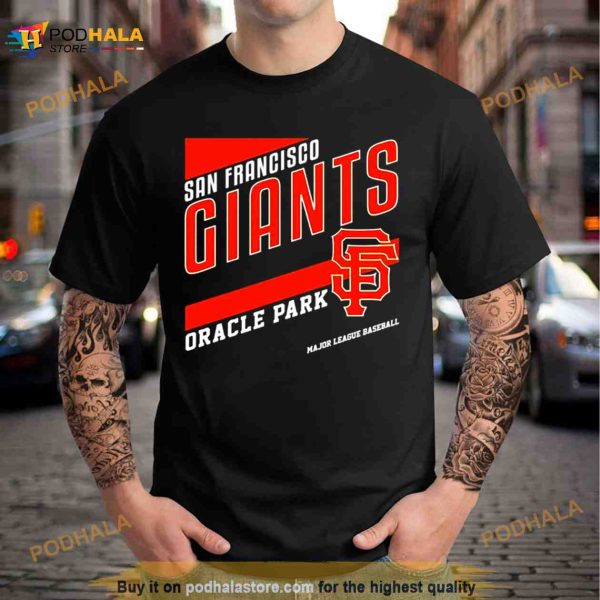 San Francisco Giants Oracle Park Major League Baseball Logo T Shirt