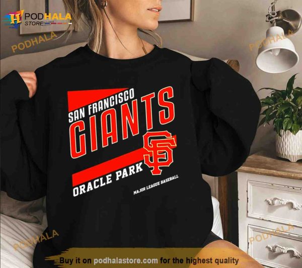 San Francisco Giants Oracle Park Major League Baseball Logo T Shirt