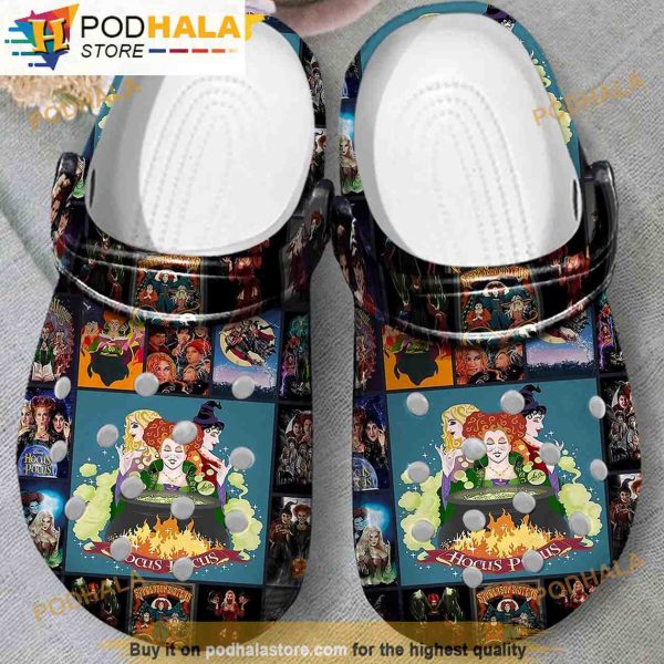 Sanderson Sisters Hocus Pocus 3D Funny Crocs Clogs