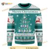 Sanitizer 3D Funny Ugly Christmas Sweater