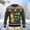 Santa And Drum 3D Funny Ugly Christmas Sweater