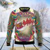 Santa And Mushroom All Over Printed Funny Ugly Christmas Sweater