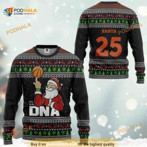 Santa Claus All Over Printed Funny Ugly Christmas Sweater