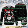 Santa Claus I Do It For The Ho’s Ugly Christmas Sweater