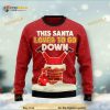 Santa Claus Loves To Go Down All Over Printed Funny Ugly Christmas Sweater