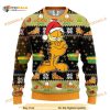 Santa Garfield Cat Ugly Christmas Funny Ugly Sweater