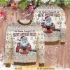 Santa Support Native American Rights All Over Printed Funny Ugly Sweater