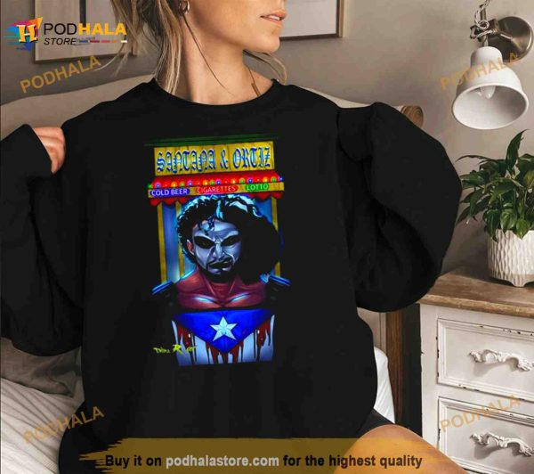 Santana And Ortiz Proud And Powerful Aew Shirt