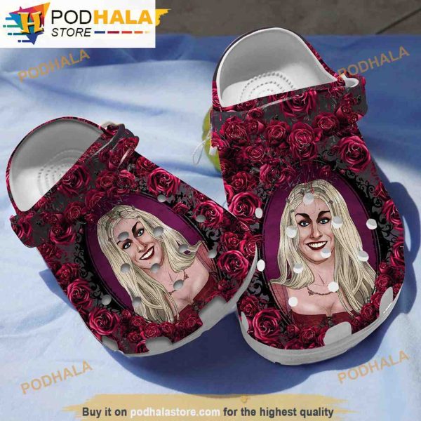 Sarah Sanderson Hocus Pocus 3D Funny Crocs
