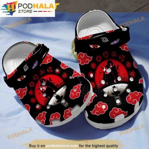 Sasuke X Itachi Naruto 3D Funny Crocs