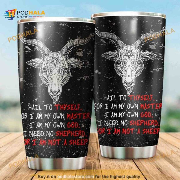 Satanic Stainless Steel Cup Coffee Tumbler