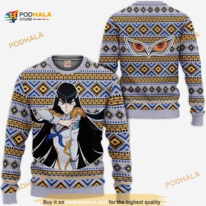 Satsuki Kiryuin Anime Kill La Kill Xmas Funny Ugly Christmas Sweater