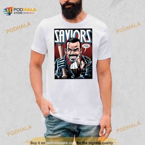 Saviors Cover Page The Walking Dead Negan Shirt