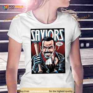 Saviors Cover Page The Walking Dead Negan Shirt 2