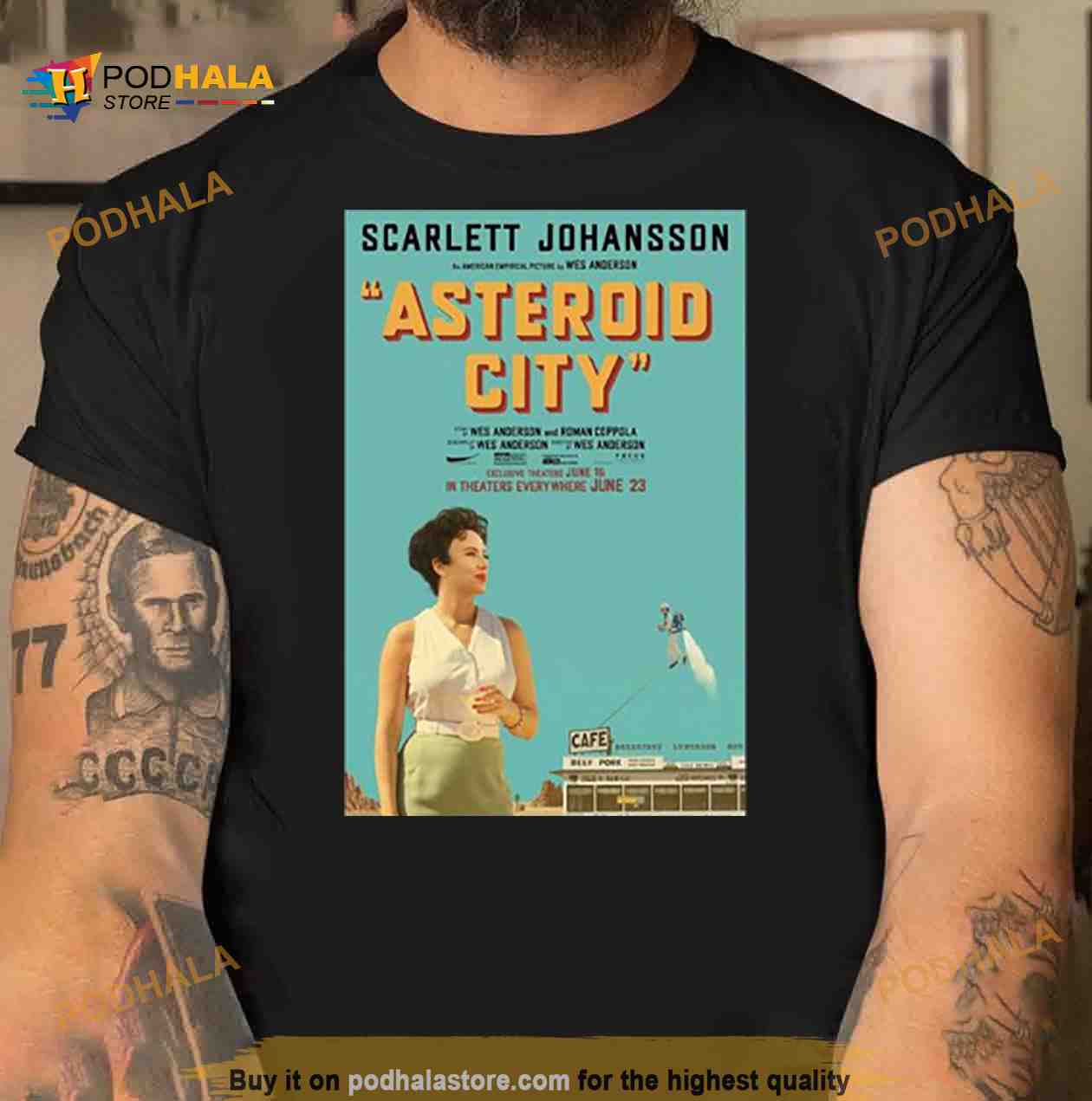 Scarlett Johansson Asteroid City Shirt Scarlett Johansson Asteroid City Shirt