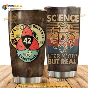 Science Is Like Magic But Real Stainless Steel Cup Coffee Tumbler