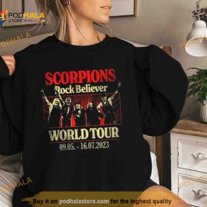 Scorpions Rock Believer World Tour 2023 Photo Shirt 2