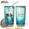 Scuba Diving Deeply In Love Ocean Custom Name Coffee Tumbler