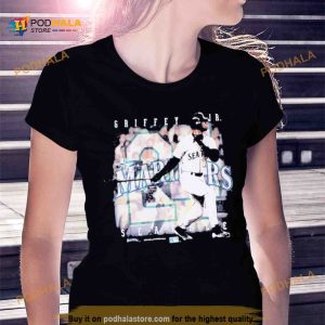 Seattle Mariners Ken Griffey Jr Photo Shirt 2