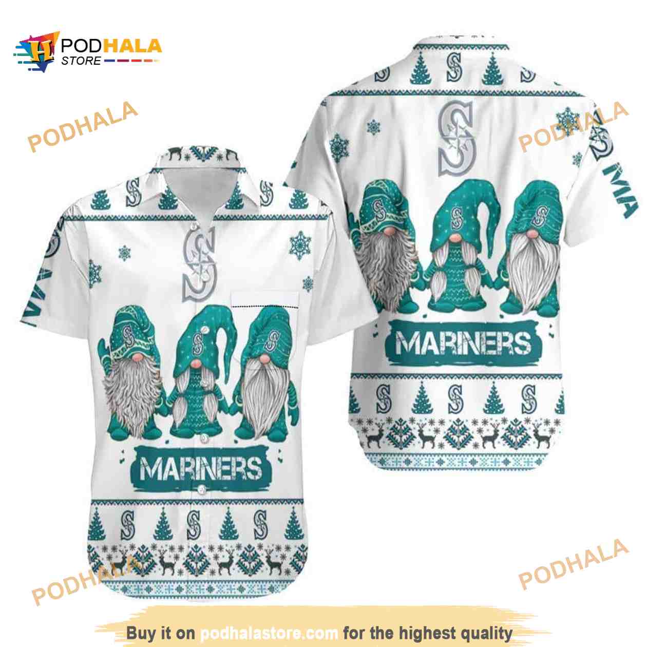 Seattle Mariners MLB Hawaiian Shirt Christmas Gift For Baseball Lovers -  Bring Your Ideas, Thoughts And Imaginations Into Reality Today