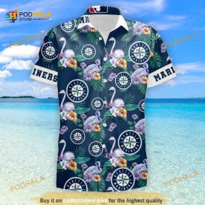 MLB Baby Yoda Seattle Mariners Hawaiian Shirt Beach Gift For