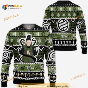 Shikamaru Ugly Christmas Custom Xmas Idea Funny Sweater