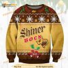 Shiner Bock Texas Beer Ugly Xmas Wool Sweater