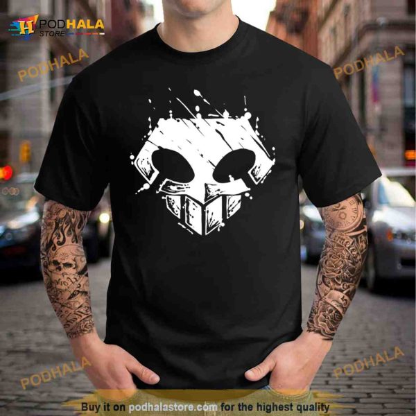 Shinigami Sign White Skull Bleach Anime Shirt