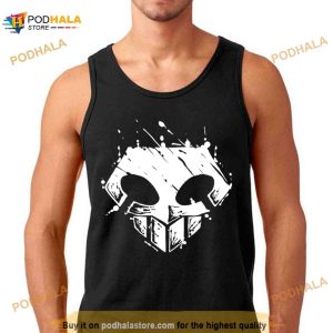 Shinigami Sign White Skull Bleach Anime Shirt 2