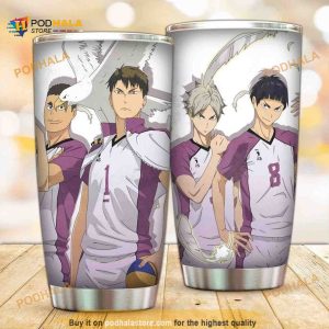 Shiratorizawa Vbc Anime Gift Travel Coffee Tumbler