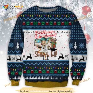 Shitter’s Full Merry Christmas Wool Funny Ugly Christmas Sweater