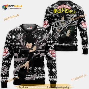 Shouta Aizawa Anime My Hero Academia Xmas Funny Ugly Christmas Sweater
