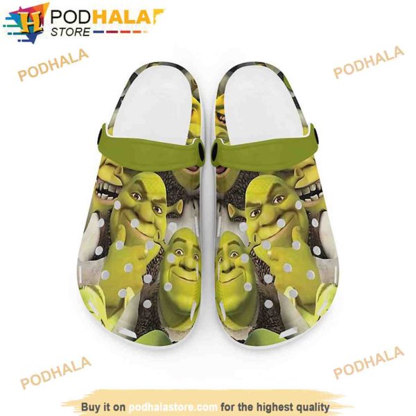 Shrek Ears 3D Funny Crocs