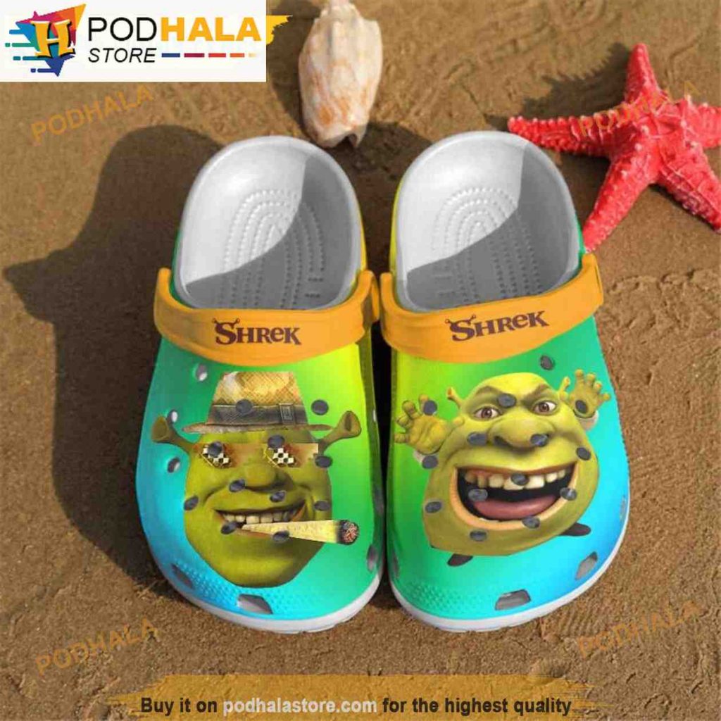 Shrek Ears For 3D Funny Crocs - Podhalastore