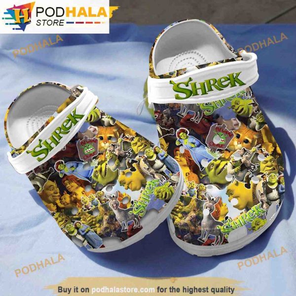 Shrek Limited Edition 3D Funny Crocs Slippers