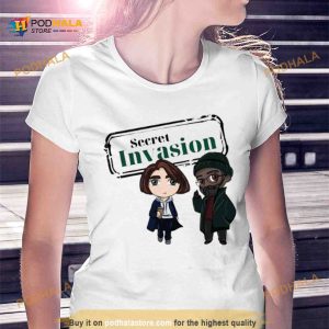 Si Nick Fury And Maria Secret Invasion Shirt