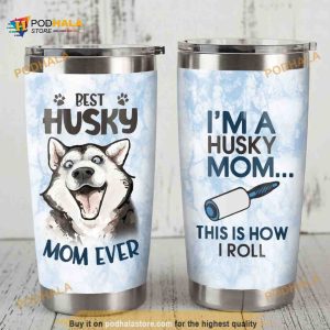 Siberian Husky Dog Stainless Steel Cup Coffee Tumbler