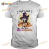 Silver Labrador Just A Girl Who Loves Dogs And Halloween Shirt