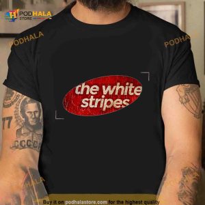 Simple Red Elips Vintage The White Stripes Shirt 2