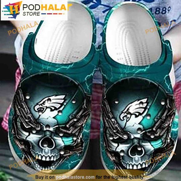 Skull 3D Funny Crocs In Philadelphia