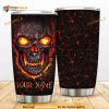 Skull Gift Couple Gift When I Say I Love You Coffee Tumbler