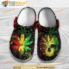 Skull Weed Cannabis 3D Funny Crocs Clog Shoes
