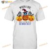 Skull When I Die Don't Let Me Vote Democrat Halloween Shirt