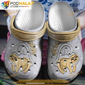 Sleeping Sloth 3D Funny Crocs