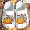 Sloth Pumpkin 3D Funny Crocs Halloween