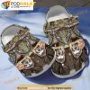 Sloths Camo Zipper Pattern 3D Funny Crocs